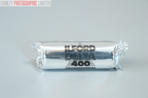 Ilford Delta 400 120 Roll Film. Expired 8/2015. Graded: LN- [#11574]