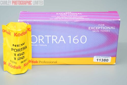 Kodak Portra 160 120 Roll Film. Exp 6/2017. Graded: AS-IS [#11380]