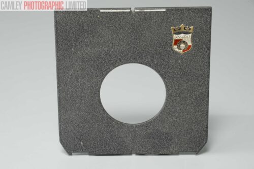Wista Copal #1 (41.6mm) Lens Board for Linhof & Intrepid. Graded: EXC+ [#11283]