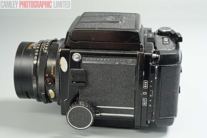 Mamiya RB67 Pro-S Camera w/ 127mm. Shutter calibrated. Graded: EXC+ [#11584] - Image 3