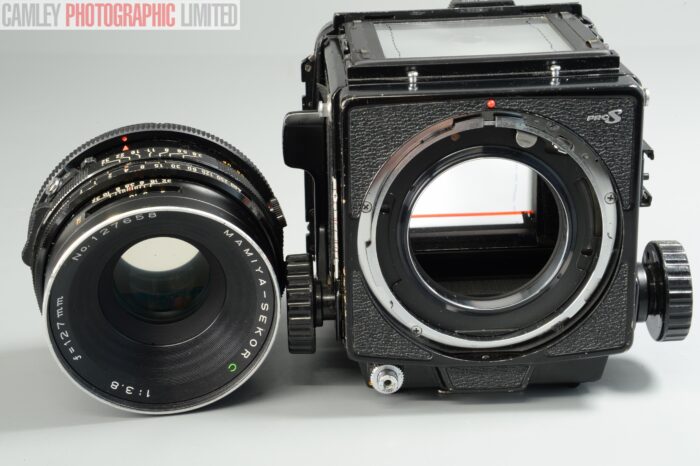 Mamiya RB67 Pro-S Camera w/ 127mm. Shutter calibrated. Graded: EXC+ [#11584] - Image 6