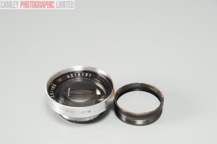 Linhof 23 Xenar 105mm f3.5 lens/ Calibrated shutter. Graded: EXC+ [#9058] - Image 7