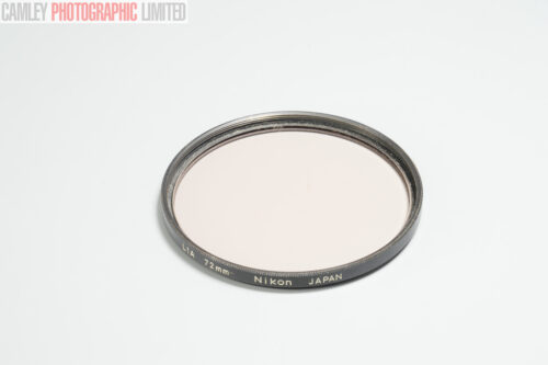Nikon L1A 72mm Camera Lens Filter. Made in Japan (L1A). Graded: EXC [#11298]