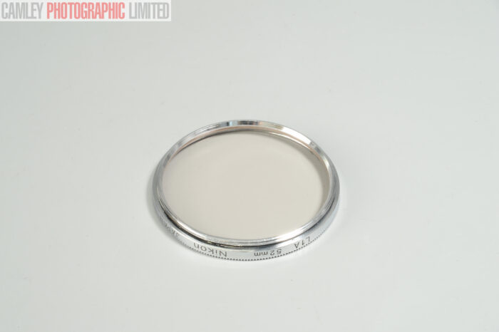 Nikon L1A 52mm Filter in Chrome. Made in Japan (L1A). Graded: EXC+ [#11293] - Image 3