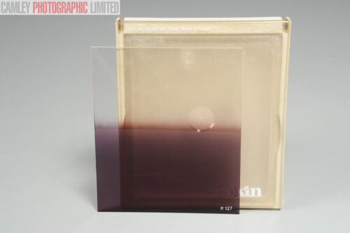 Cokin P127 M2 - Graduated Mauve Filter w/ Case (P127). Graded: EXC [#11579]