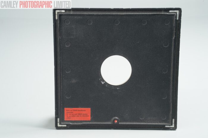 Sinar Copal #0 (34.6mm) Lens Board. Swiss made (441.11). Graded: EXC [#11602] - Image 3