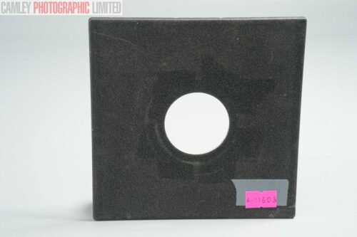 Sinar Copal #1 (41.6mm) Lens Board for Monorail (441.11). Graded: EXC [#11603]