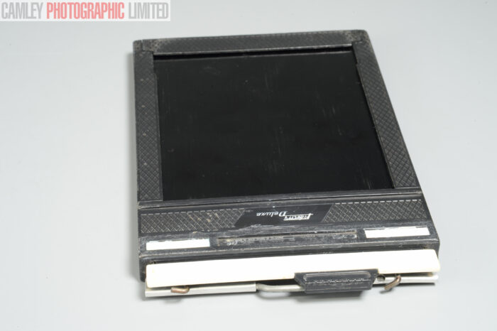 Fidelity Deluxe 4x5 Cut Film Holder 'Double Dark'. Graded: EXC [#11636] - Image 4