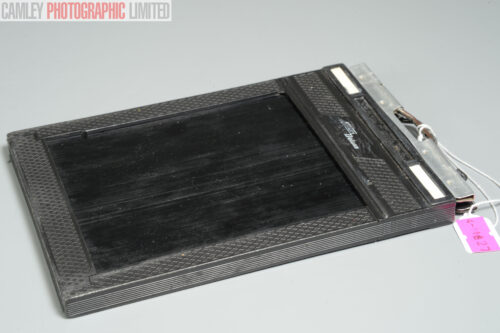 Fidelity Deluxe 4x5 Cut Film Holder 'Double Dark'. Graded: EXC [#11627]
