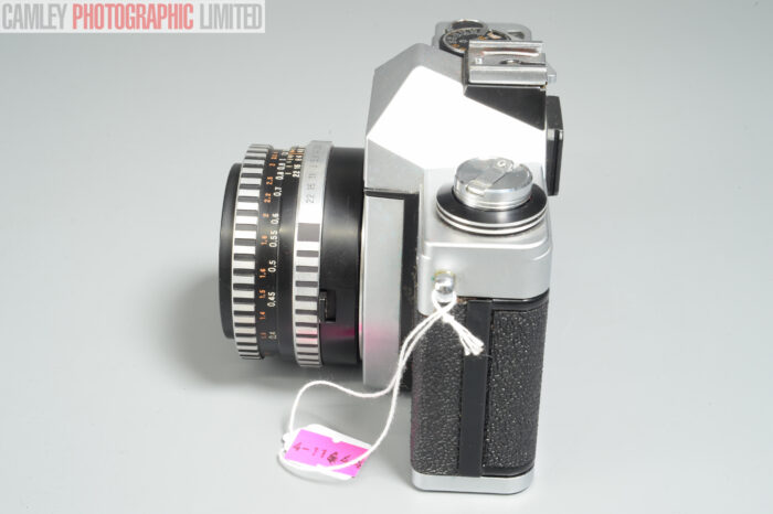 Praktica TTL w/ 50mm f2.8 Zeiss Tessar Not Fully Working. Graded: AS-IS [#11644] - Image 5