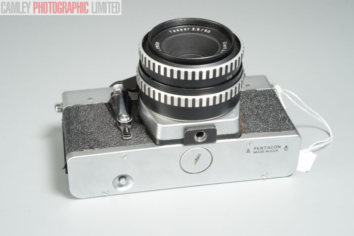 Praktica TTL w/ 50mm f2.8 Zeiss Tessar Not Fully Working. Graded: AS-IS [#11644] - Image 7