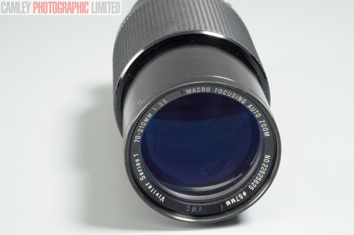 Vivitar 70-210mm Zoom Lens for Nikon NAI w/ Case. Graded: EXC [#11648] - Image 3