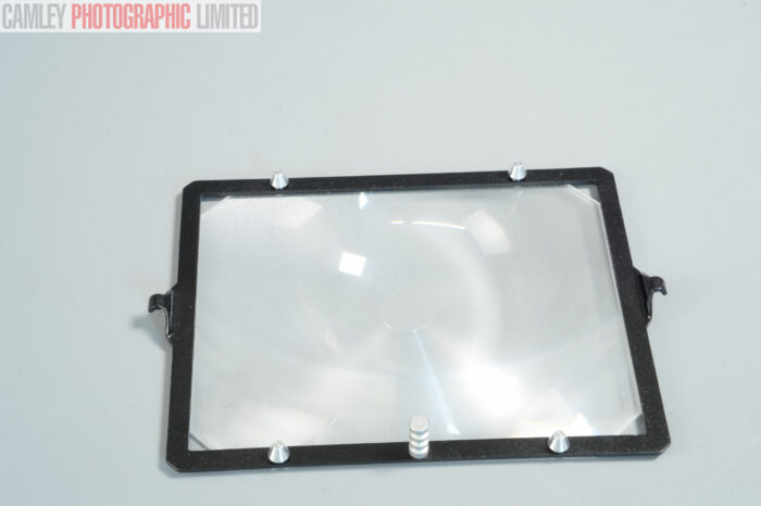 Sinar Large Format 4x5 Fresnel w/ Fresnel Holder (535.26). Graded: EXC- [#11641] - Image 2