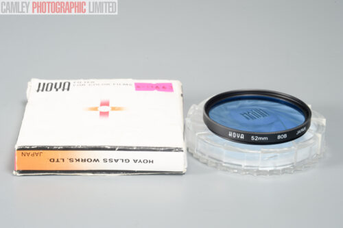Hoya 80B 52mm Camera Lens Filter. Boxed. Made in Japan. Graded: EXC+ [#11663]