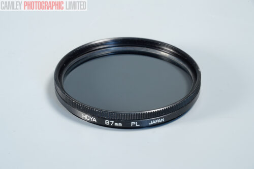Hoya 67mm PL Polarising Filter. Made in Japan. Graded: EXC+ [#11658]