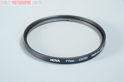 Hoya 77mm UV(0) Camera Lens Filter. Made in Japan. Graded: EXC+ [#10927]