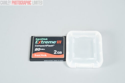 SanDisk Extreme III 2GB Compact Flash CF Memory Card. Graded: EXC [#10936]