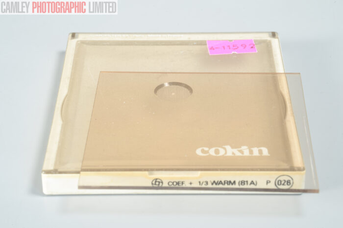 Cokin P Filter P026 +1/3 Warming 81A. Original box (P026). Graded: EXC- [#11592] - Image 3