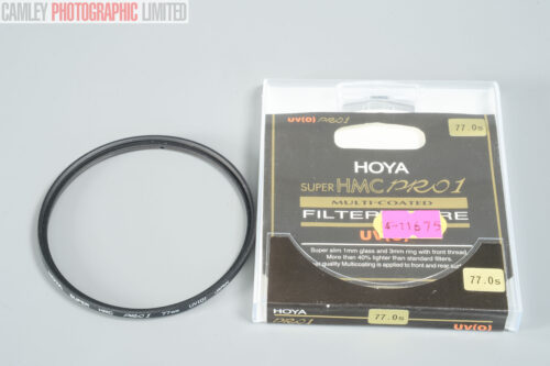 Hoya Super HMC UV (0) 77.0s 77mm Filter in Case. Graded: LN- [#11675]