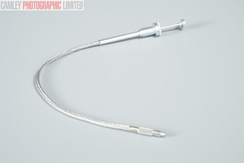 Short Metal/Braid 18cm Camera Locking Cable Release. Graded: EXC+ [#11712]