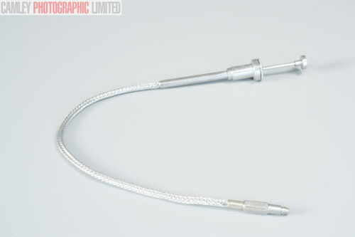Short Metal/Braid 23cm Camera Locking Cable Release. Graded: EXC+ [#11713]