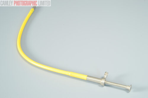 Short Vinyl/Plastic 23cm Camera Locking Cable Release. Graded: EXC+ [#11721]