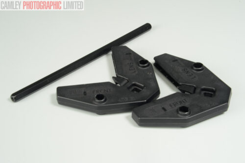 Sinar Hood 16cm Rod and Two Bellows Holders. Graded: EXC+ [#11803]