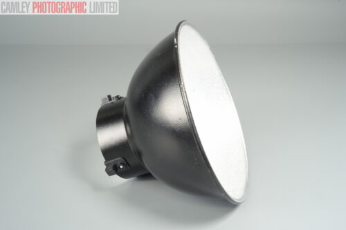Bowens 8 Inch Flash Reflector Lamp Shade. Made in England. Graded: EXC [#11851]