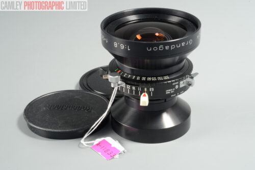 Rodenstock Grandagon f6.8 90mm MC lens. Shutter certified. Graded: EXC+ [#11833]