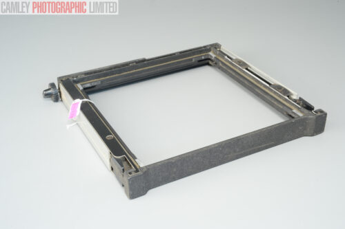 Sinar Large Format 5x7 Frame. Missing Cover. Works fine. Graded: BGN [#11738]