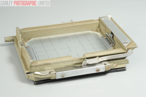 Sinar 4x5 Rear Screen and Back for Norma Monorail Camera. Graded: EXC [#11736]