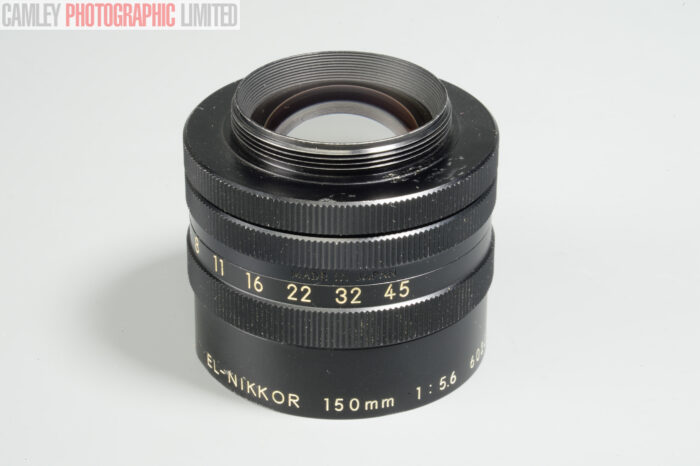 EL-Nikkor 150mm f5.6 Enlarging Lens. Minor dings. Graded: EXC- [#11813] - Image 3