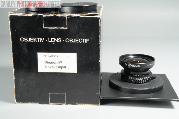 Sinar Sinaron-w f4.5 75mm w/Copal 0 Shutter. Certified. Graded: EXC+ [#11796] - Image 7