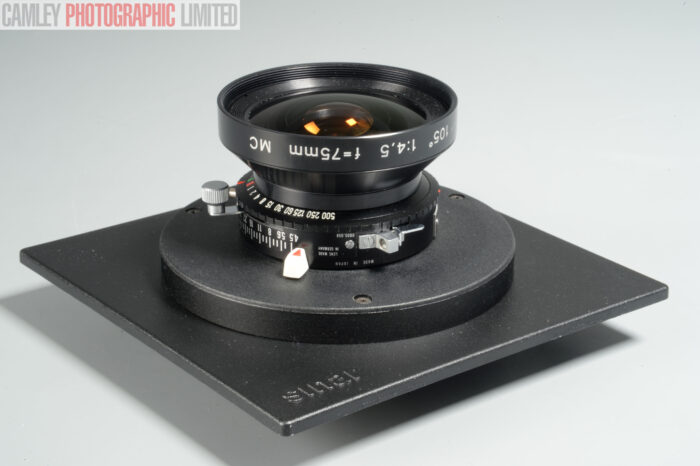 Sinar Sinaron-w f4.5 75mm w/Copal 0 Shutter. Certified. Graded: EXC+ [#11796] - Image 10