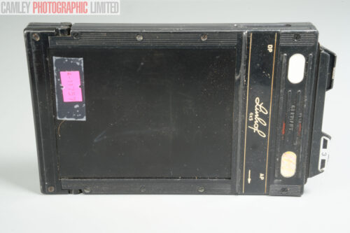 Linhof 4x5 Cut Film Holder Double Dark. West Germany. Graded: EXC [#11757]