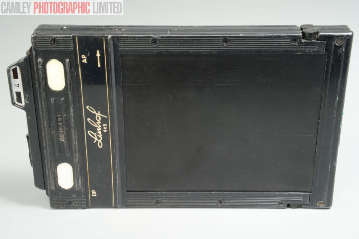 Linhof 4x5 Cut Film Holder Double Dark. West Germany. Graded: EXC [#11757] - Image 3