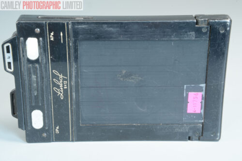 Linhof 9x12 Large Format Cut Film Holder Double Dark. Graded: EXC [#11756]