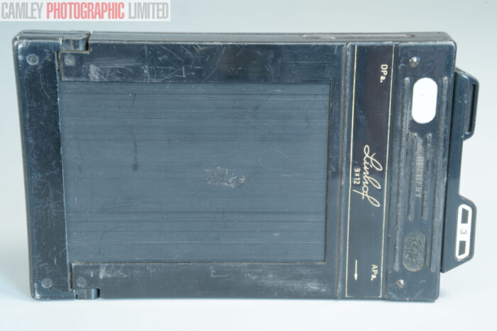 Linhof 9x12 Large Format Cut Film Holder Double Dark. Graded: EXC [#11756] - Image 3