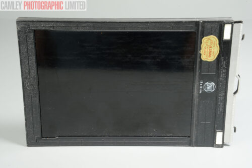 Large Format Lisco 13x18 Double Dark Cut Film Holder. Graded: EXC+ [#11754]