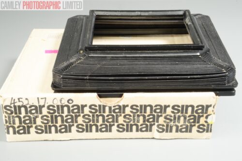 Sinar 5x7 Tapered Bellows Original Box (452.17). Graded: EXC+ [#11745]