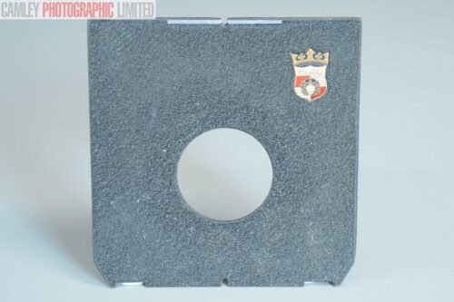 Wista Large Format Copal #0 Lens Board for Linhof. Graded: EXC [#11834]