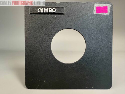 Cambo Large Format Copal #3 Lens Board Made in Holland. Graded: EXC [#11760]
