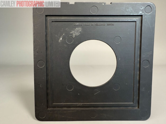 Cambo Large Format Copal #3 Lens Board Made in Holland. Graded: EXC [#11760] - Image 3