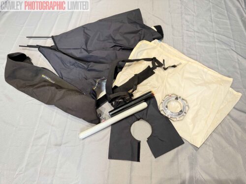 Very Large Wafer Bowens Studio Light Softbox w/Soft Case. Graded: EXC [#11861]