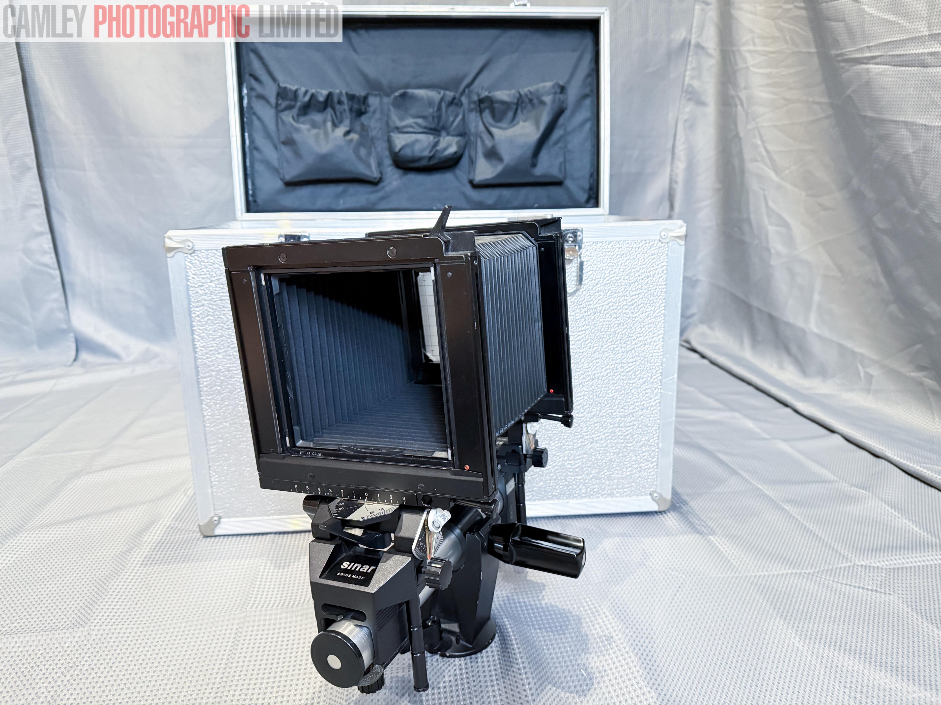 Large Format Sinar 4 5 Camera With Metal Case. Graded EXC 11842 Camley Photographic Limited