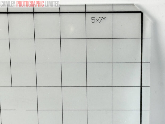Sinar Large Format 5x7 Screen with Grid (536.37). Graded: EXC+ [#11744] - Image 4