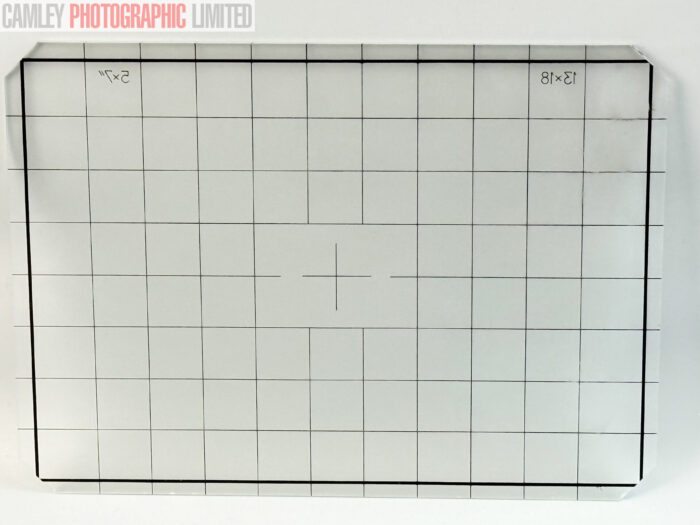 Sinar Large Format 5x7 Screen with Grid (536.37). Graded: EXC+ [#11744] - Image 7
