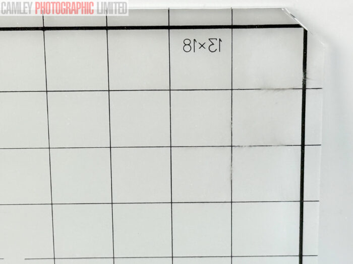 Sinar Large Format 5x7 Screen with Grid (536.37). Graded: EXC+ [#11744] - Image 9
