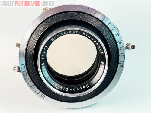 Schneider Repro-Claron 335mm f9 & Shutter. Needs Repair. Graded: AS-IS [#11824]