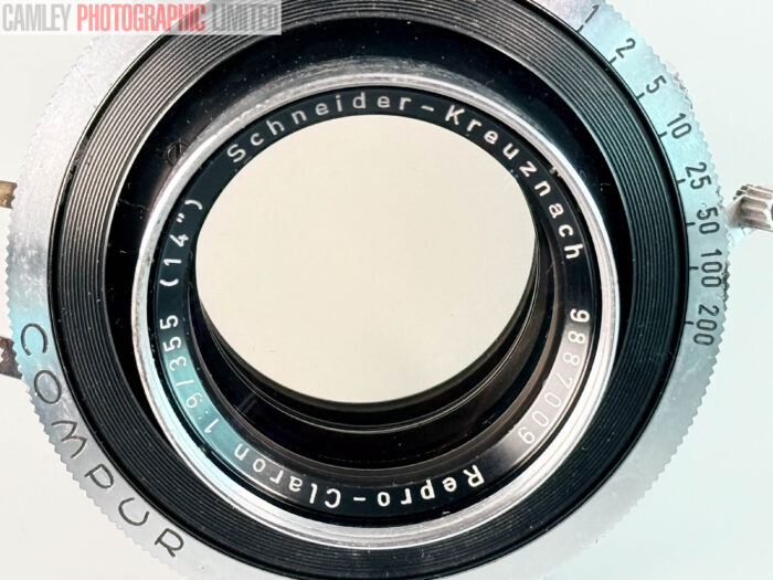 Schneider Repro-Claron 335mm f9 & Shutter. Needs Repair. Graded: AS-IS [#11824] - Image 3